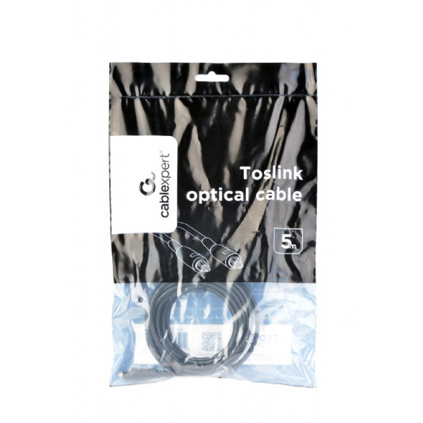 Фото - Кабель оптический Cablexpert Toslink 5m Black (CC-OPT-5M)