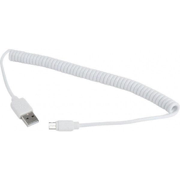 Фото - Кабель Cablexpert USB 2.0/Micro B White 1.8m (CC-mUSB2C-AMBM-6-W)