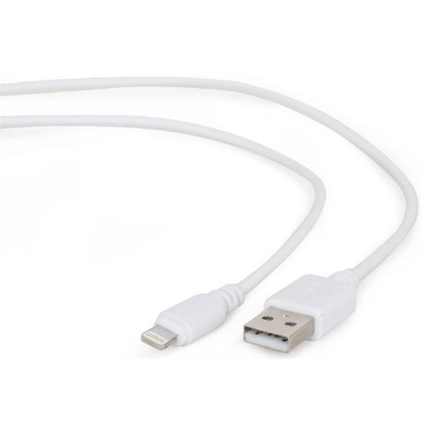Фото - Кабель Cablexpert USB 2.0 - Lightning White 2m (CC-USB2-AMLM-2M-W)
