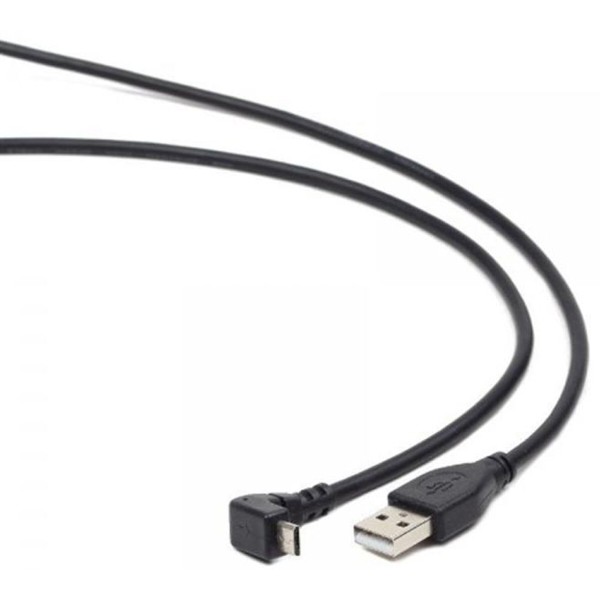 Фото - Кабель Cablexpert USB 2.0 - MicroUSB Premium Black 1.8m (CCP-mUSB2-AMBM90-6)