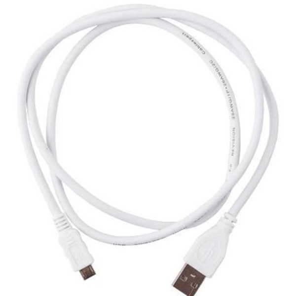 Фото - Кабель Cablexpert USB 2.0 - MicroUSB Premium White 1m (CCP-mUSB2-AMBM-W-1M)