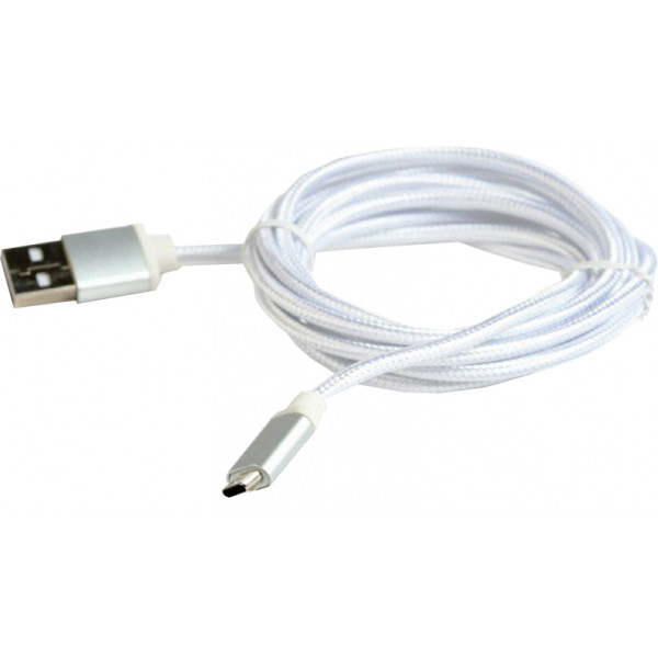Фото - Переходник Cablexpert USB 2.0 - USB Type-C Silver 1.8m (CCB-mUSB2B-AMCM-6-S)
