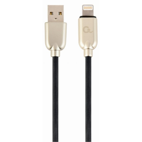 Фото - Кабель Cablexpert USB 2.0 A - Lightning 1m Black (CC-USB2R-AMLM-1M)