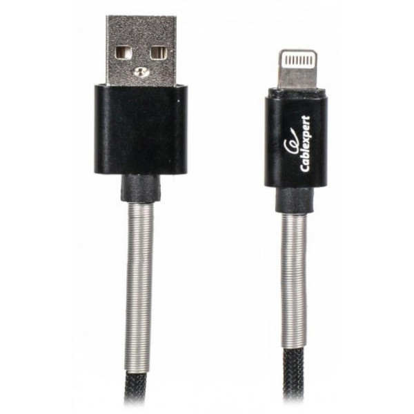 Фото - Кабель Cablexpert USB 2.0 A - Lightning Premium 1m Black (CCPB-L-USB-06BK)