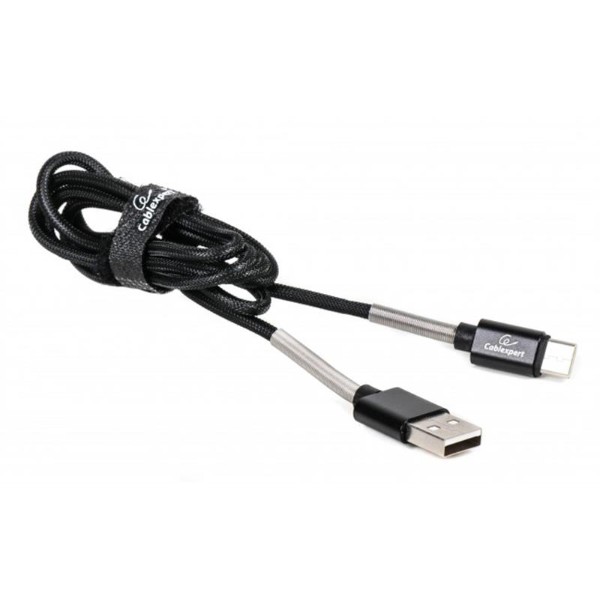 Фото - Кабель Cablexpert USB 2.0 A - USB Type-C Black 1m (CCPB-C-USB-03BK)