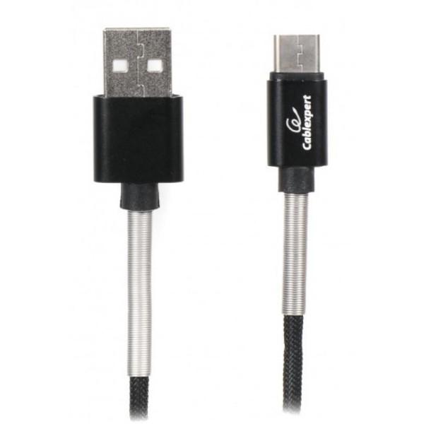 Фото - Кабель Cablexpert USB 2.0 A - USB Type-C Premium Black  1m (CCPB-C-USB-06BK)