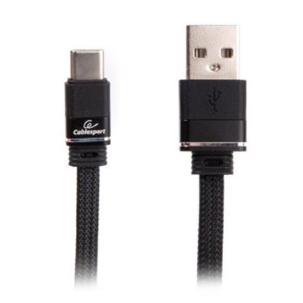 Фото - Кабель Cablexpert USB 2.0 A - USB Type-C Premium Black 1m (CCPB-C-USB-10BK) Фото - Кабель Cablexpert USB 2.0 A - USB Type-C Premium Black 1m (CCPB-C-USB-10BK)