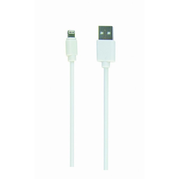 Фото - Кабель Cablexpert USB 2.0 BM - Lightning 3m White (CC-USB2-AMLM-W-10)