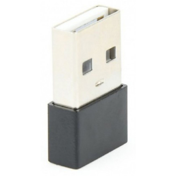 Фото - Перехідник USB-C - USB Cablexpert USB 2.0 type A - USB type-C Black (A-USB2-AMCF-01)