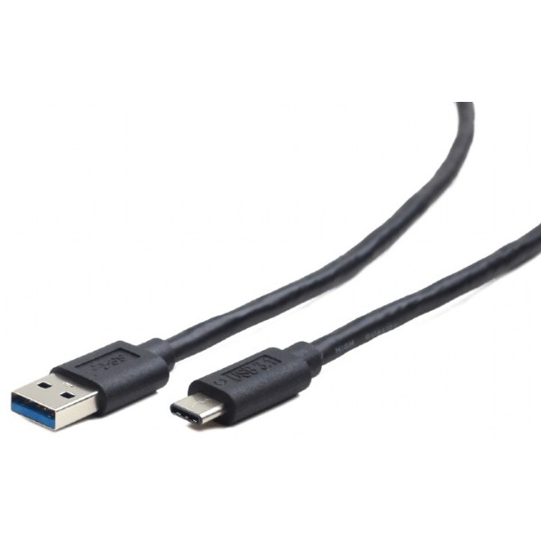 Фото - Кабель Cablexpert USB 3.0 Type-A - USB Type-C 1m Premium Black (CCP-USB3-AMCM-1M)
