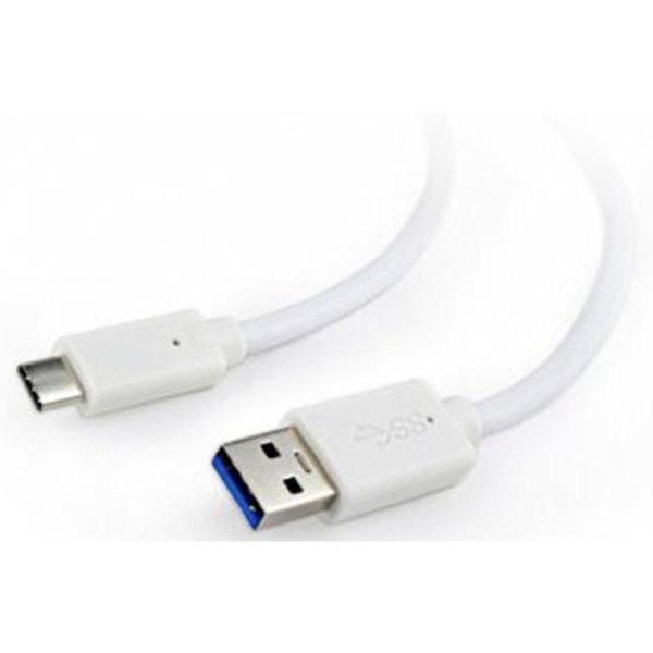Фото - Кабель Cablexpert USB 3.0 Type-A - USB Type-C 1m White (CCP-USB3-AMCM-1M-W)