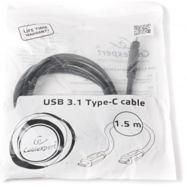 Фото - Кабель Cablexpert USB 3.1 C/C 1.5m (CCP-USB3.1-CMCM-5)