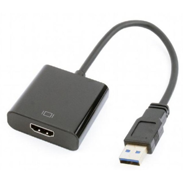 Фото - Переходник Cablexpert USB to HDMI (A-USB3-HDMI-02) Фото - Переходник Cablexpert USB to HDMI (A-USB3-HDMI-02)