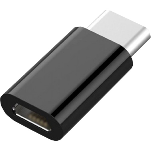 Фото - Перехідник Cablexpert USB Type-C - Micro USB Black (A-USB2-CMmF-01)