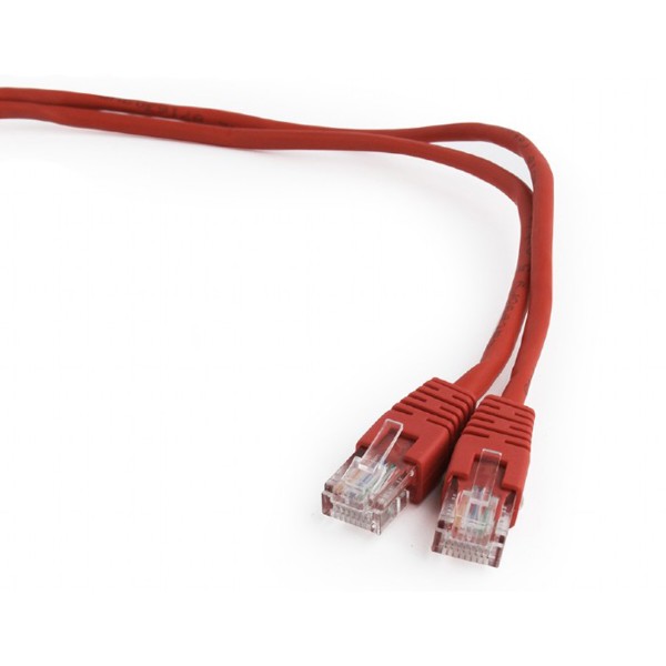 Фото - Кабель патч-корд Cablexpert UTP (PP12-1M/R) 50u 1m Red