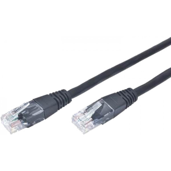 Фото - Кабель патч-корд Cablexpert UTP (PP12-2M/BK) 50u 2m Black Фото - Кабель патч-корд Cablexpert UTP (PP12-2M/BK) 50u 2m Black