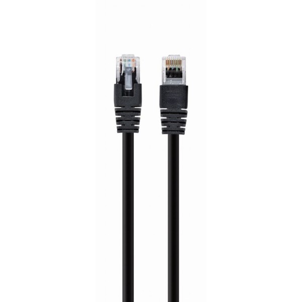Фото - Кабель патч-корд Cablexpert UTP (PP6U-0.25M/BK) 50u 0.25m Black