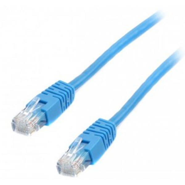 Фото - Кабель патч-корд Cablexpert UTP (PP6U-0.5M/B) 50u 0.5m Blue