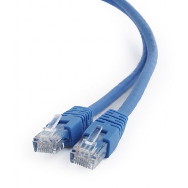 Фото - Кабель патч-корд Cablexpert UTP (PP6U-1M/B) 50u 1m Blue