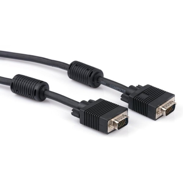 Фото - Кабель Cablexpert VGA3+9C HD15M 5м Black (CC-PPVGA-5M-B)