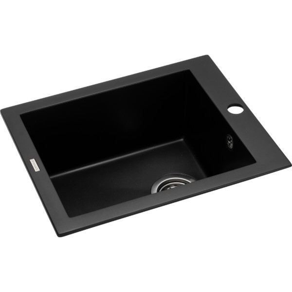 Фото - Мойка кухонная GRANADO Cadiz Black Shine