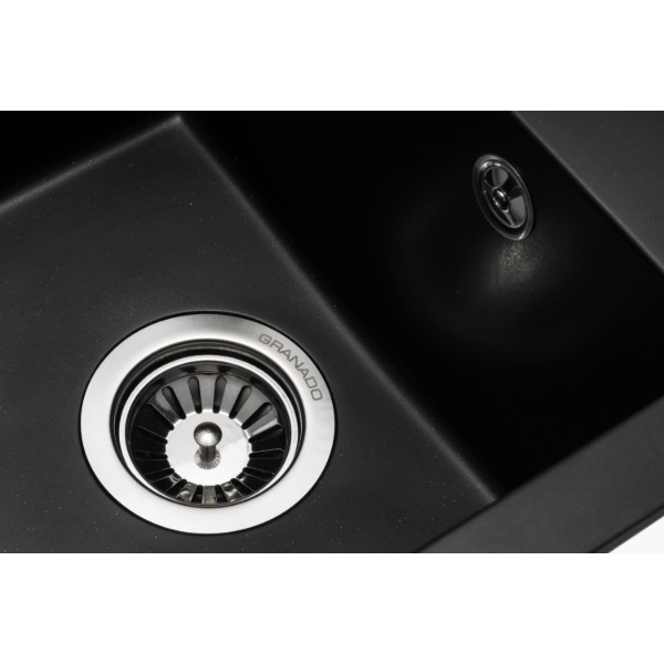 Фото - Мойка кухонная GRANADO Cadiz Black Shine