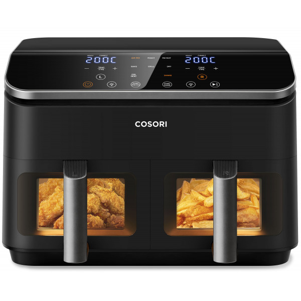 Фото - Мультипечь COSORI Dual Basket 8.5 л (CAF-R901-AEU)