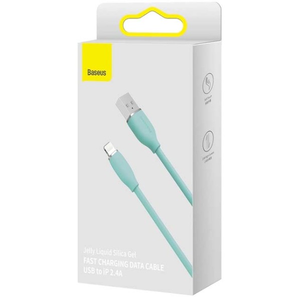 Фото - Кабель Baseus USB 2.0 AM-Lightning M 1.2m (CAGD000006)