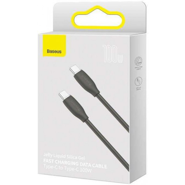 Фото - Кабель синхронізації даних Baseus USB 2.0 Type-C M-M 2m (CAGD030101)