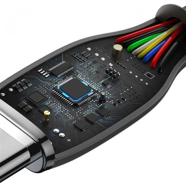 Фото - Кабель синхронізації даних Baseus USB 2.0 Type-C M-M 2m (CAGD030101)