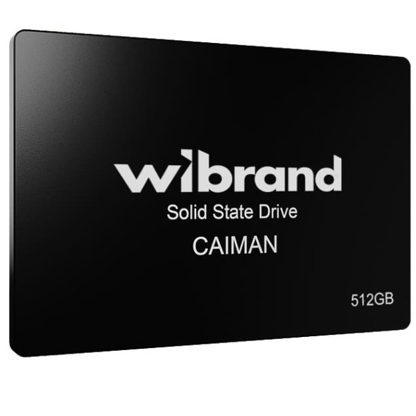 Фото - SSD-накопичувач внутрішній Wibrand Caiman 512GB 2.5" 7mm SATAIII Standard (WI2.5SSD/CA512GBST)