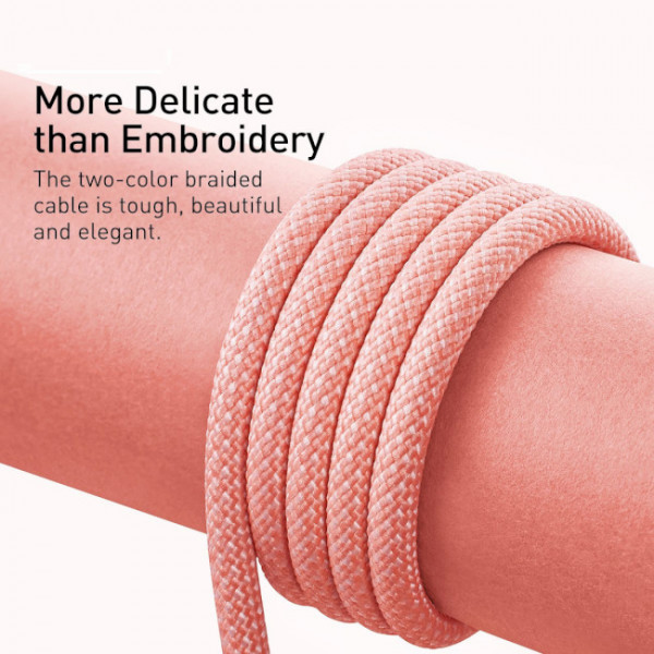Фото - Кабель синхронізації даних Baseus Dynamic Series Fast Charging Data Cable USB to iP 2.4A 1m Orange (CALD000407)