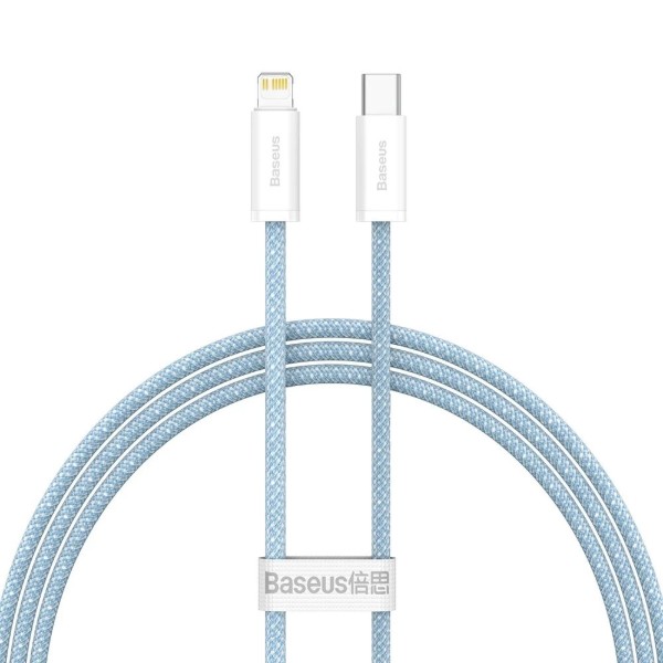 Фото - Кабель Baseus Dynamic Series Fast Charging Data Cable Type-C to iP 20W 1m Blue (CALD000003)