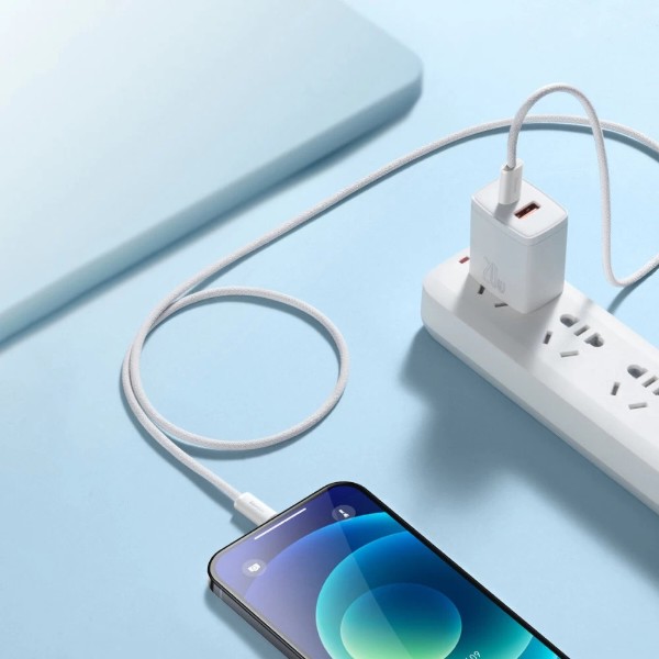 Фото - Кабель Baseus Dynamic Series Fast Charging Data Cable Type-C to iP 20W 1m Blue (CALD000003)