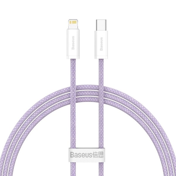 Фото - Кабель Baseus Dynamic Series Fast Charging Data Cable Type-C to iP 20W 1m Purple (CALD000005) Фото - Кабель Baseus Dynamic Series Fast Charging Data Cable Type-C to iP 20W 1m Purple (CALD000005)