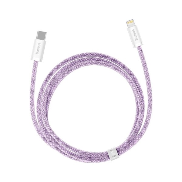 Фото - Кабель Baseus Dynamic Series Fast Charging Data Cable Type-C to iP 20W 1m Purple (CALD000005)