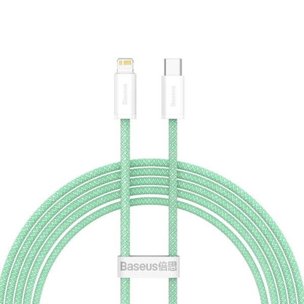 Фото - Кабель Baseus Dynamic Series Fast Charging Data Cable Type-C to iP 20W 2m Green (CALD000106)