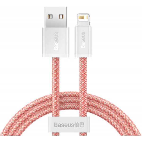 Фото - Кабель синхронізації даних Baseus Dynamic Series Fast Charging Data Cable USB to iP 2.4A 1m Orange (CALD000407)