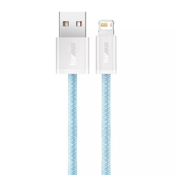 Фото - Кабель синхронізації даних Baseus Dynamic Series Fast Charging Data Cable USB to iP 2.4A 2m Blue (CALD000503)