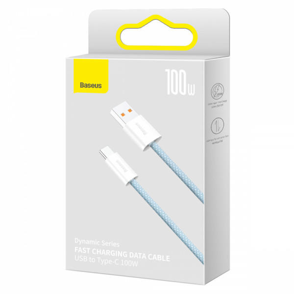 Фото - Кабель синхронізації даних Baseus USB 2.0 AM-Type-C M 1m (CALD000603)