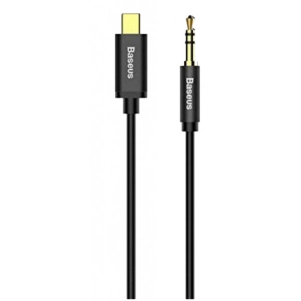 Фото - Кабель 3.5 мм -3.5 мм Baseus Type-C male To 3.5 male Audio Cable M01 Black (CAM01-01) Фото - Кабель 3.5 мм -3.5 мм Baseus Type-C male To 3.5 male Audio Cable M01 Black (CAM01-01)
