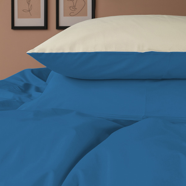 Фото - Комплект постільної білизни MirSon Бязь Camillo (12-0712 + 17-4735) 143х210 см (2200000799685)