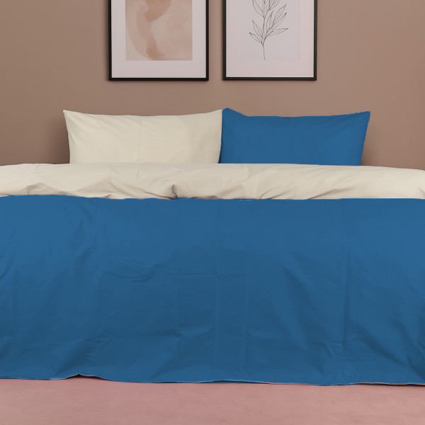 Фото - Комплект постільної білизни MirSon Бязь Camillo (12-0712 + 17-4735) 143х210 см (2200000799685)