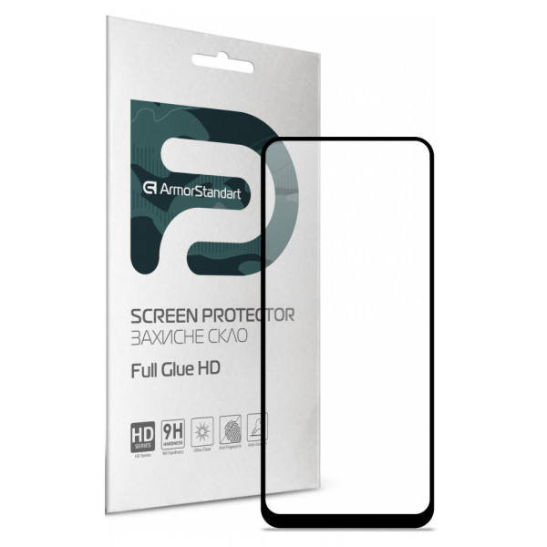 Фото - Захисне скло для смартфону Armorstandart Full Glue HD for Tecno Camon 16/16 SE Black (ARM65097)