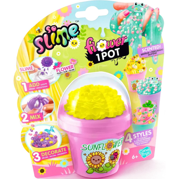 Фото - Фабрика слаймов Canal Toys Slime DIY Волшебный цветок в ассортименте (SSC417)
