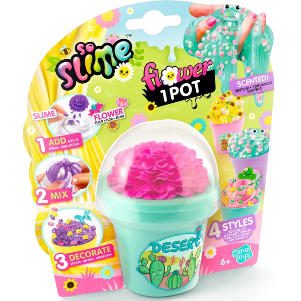 Фото - Фабрика слаймов Canal Toys Slime DIY Волшебный цветок в ассортименте (SSC417)
