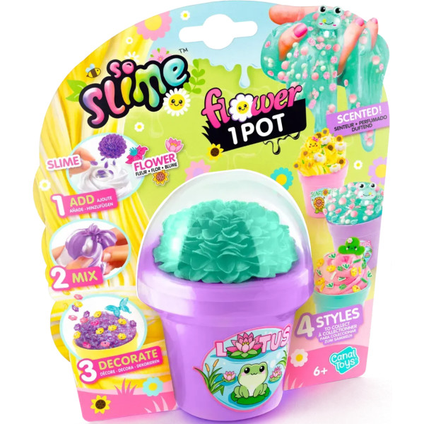Фото - Фабрика слаймов Canal Toys Slime DIY Волшебный цветок в ассортименте (SSC417)