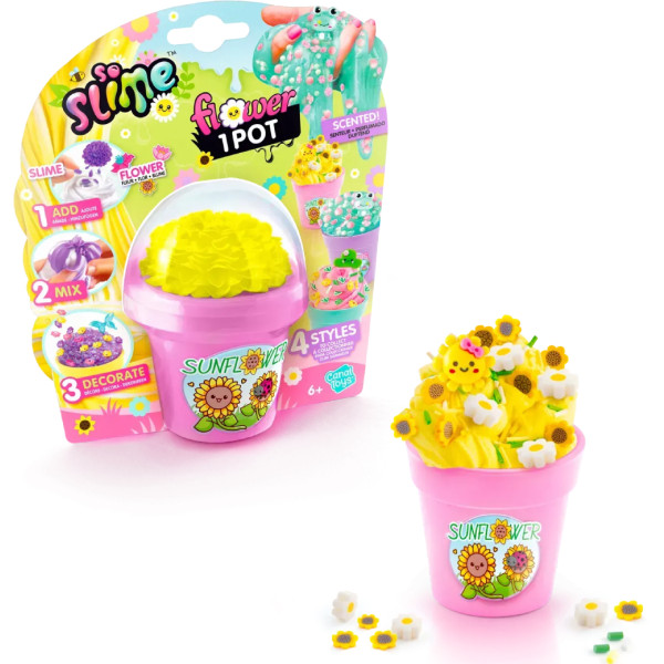 Фото - Фабрика слаймов Canal Toys Slime DIY Волшебный цветок в ассортименте (SSC417)