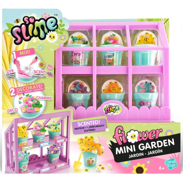 Фото - Фабрика слаймов Canal Toys Slime DIY Цветочный сад (SSC419)