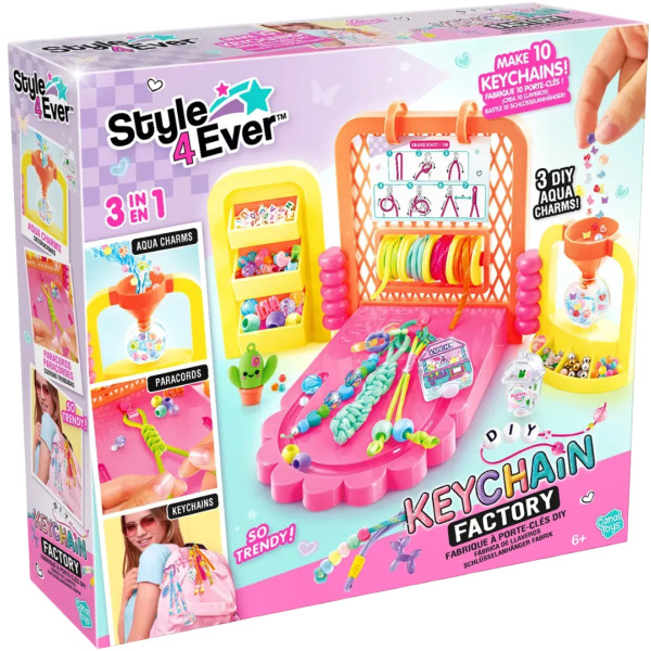 Фото - Набор для изготовления украшений Canal Toys Style 4 Ever Фабрика брелков (OFG366)
